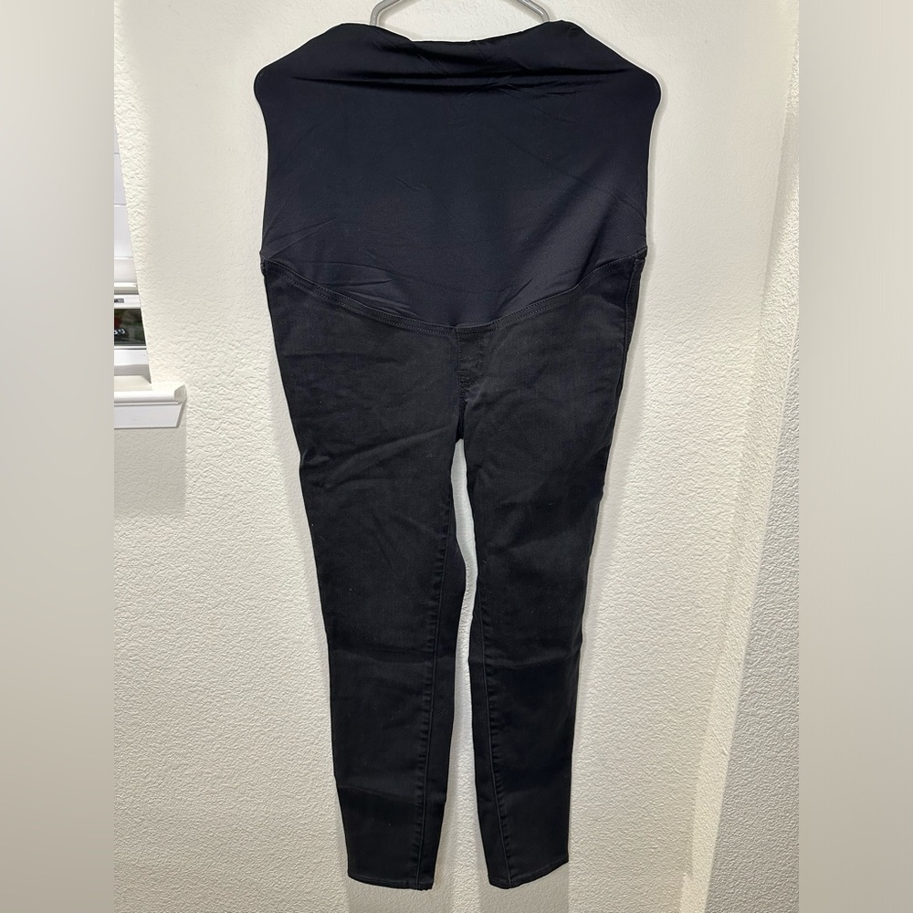 Madewell Maternity black denim pants